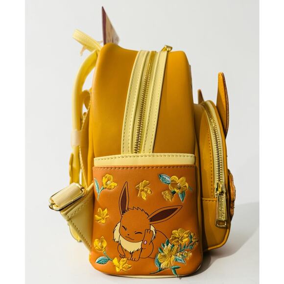 eevee mini floral backpack Amazon.com | Loungefly Pokemon Eeveelutions MULTI NONE Pokemon Eevee Evolutions Eevee Loungefly